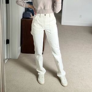 Abercrombie Ecru Carpenter Jeans size 24L